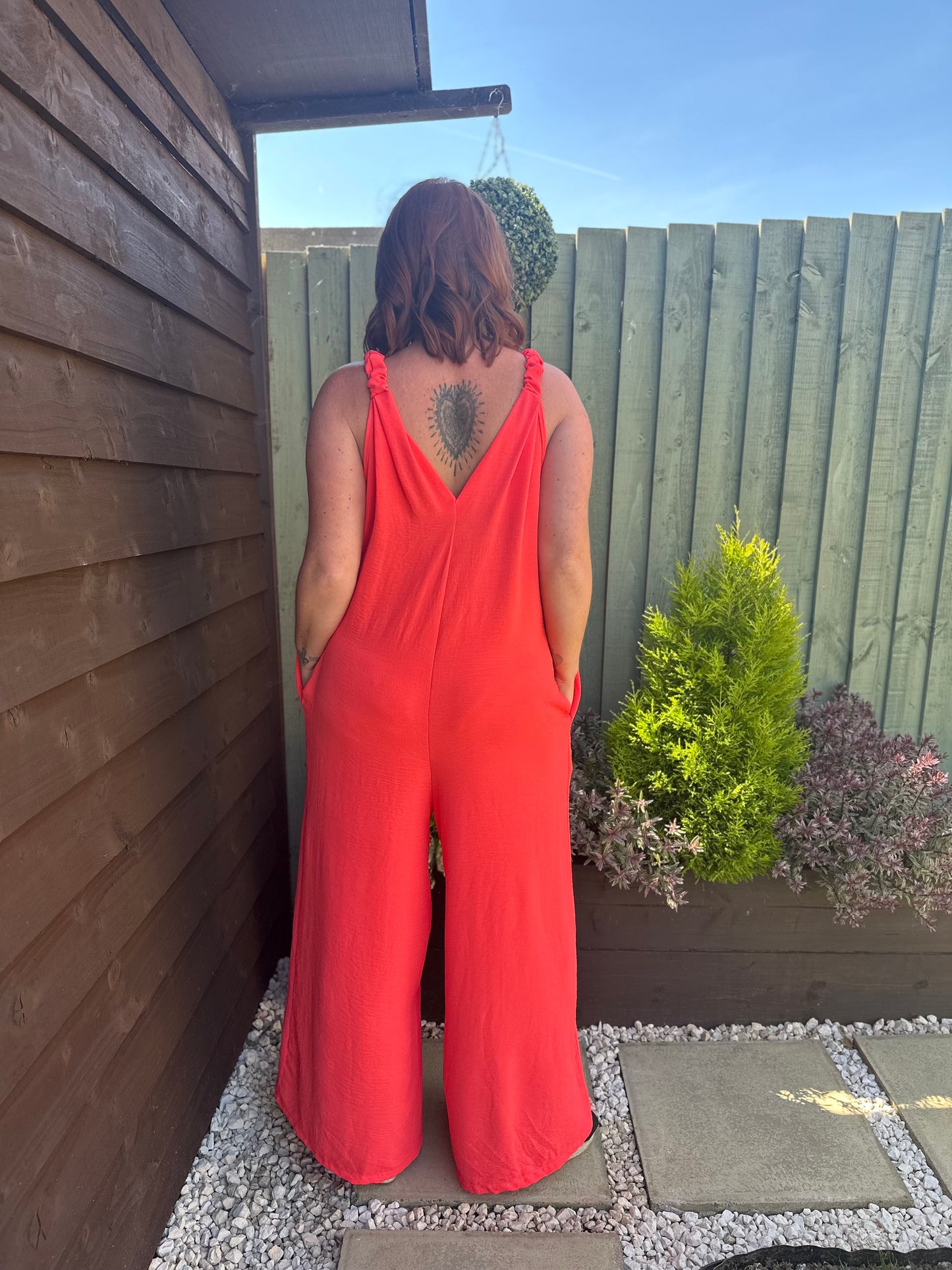 Paris Jumpsuit (Coral)