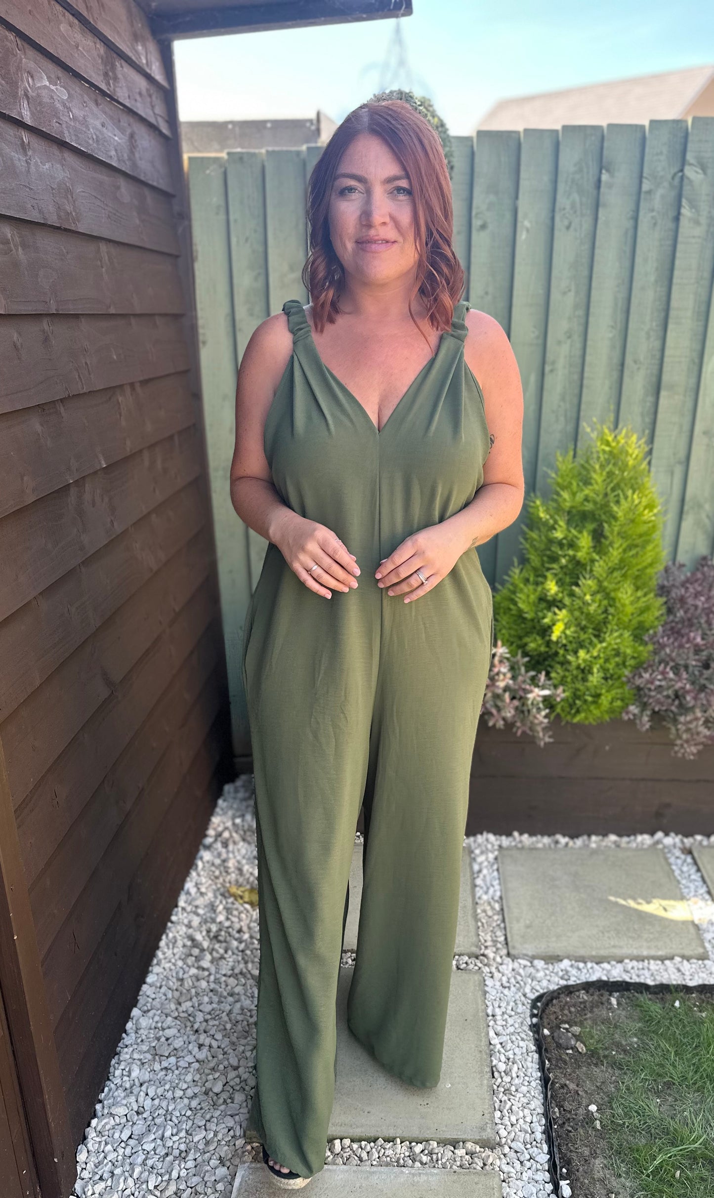 Paris Jumpsuit (Khaki)