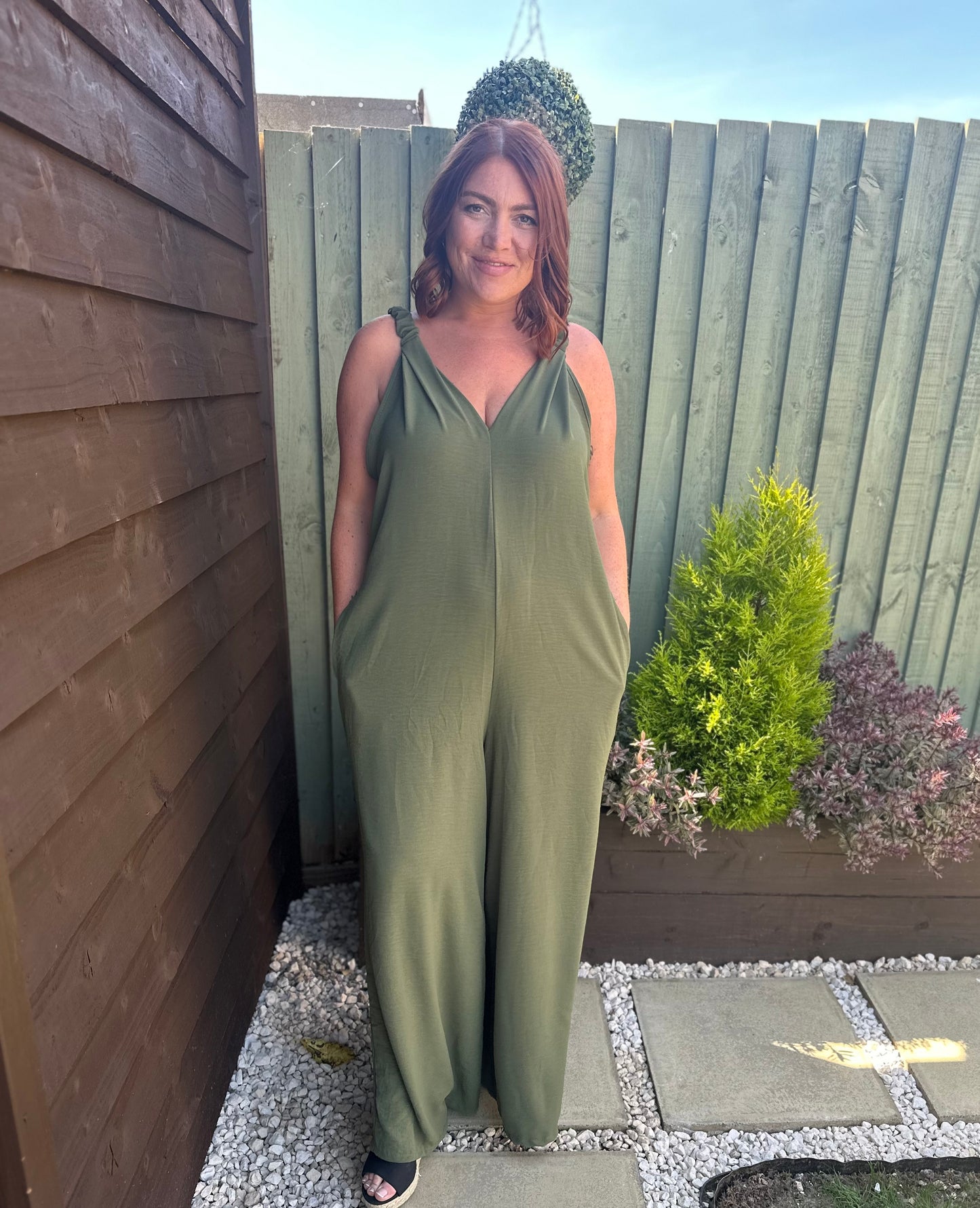 Paris Jumpsuit (Khaki)