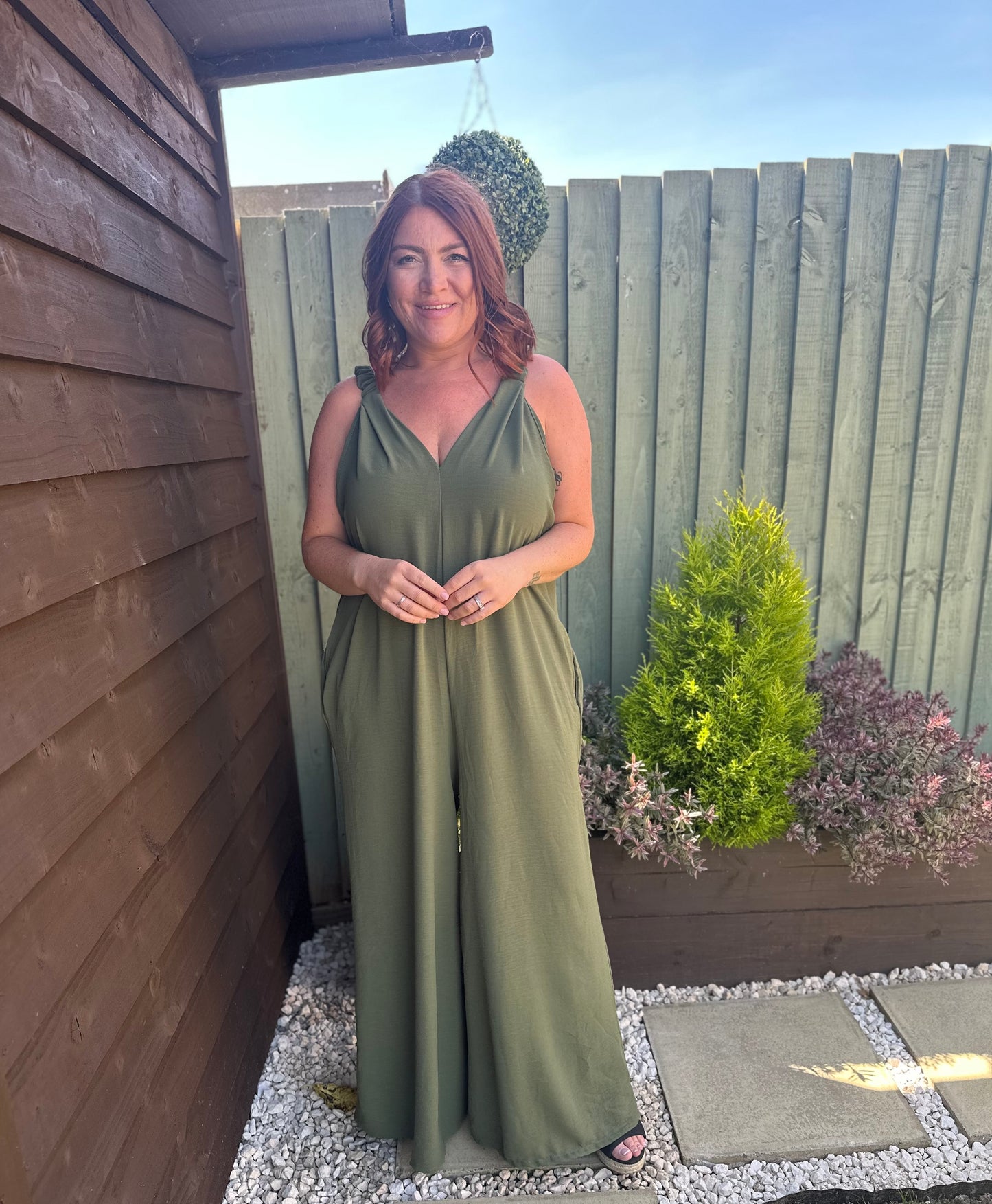Paris Jumpsuit (Khaki)