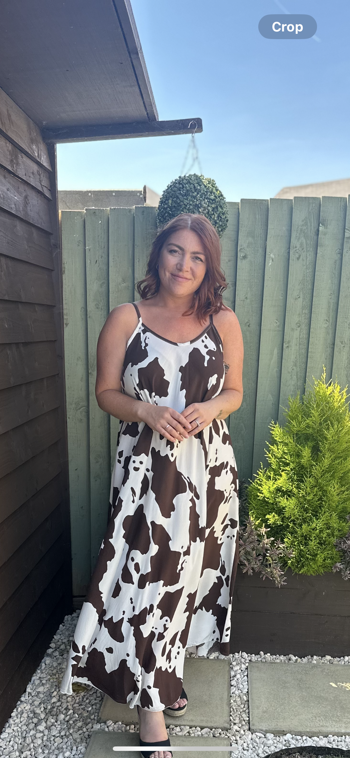 Nashville Maxi Dress (Brown)